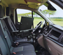 RAM Tough-Tray laptophouder gemonteerd in Ford Tra