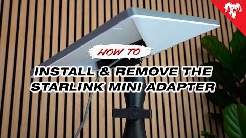Installation Removal Ram Kogel Adapter For Starlink Mini