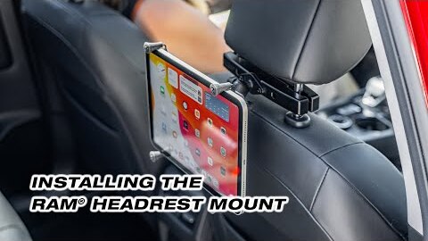 Ram Headrest Mount Install