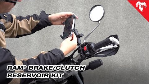 Ram Motorcycle Brakeclutch Reservoir Kogel Base Install