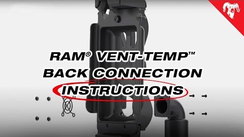 Ram Vent Temp Back Connection Instructies